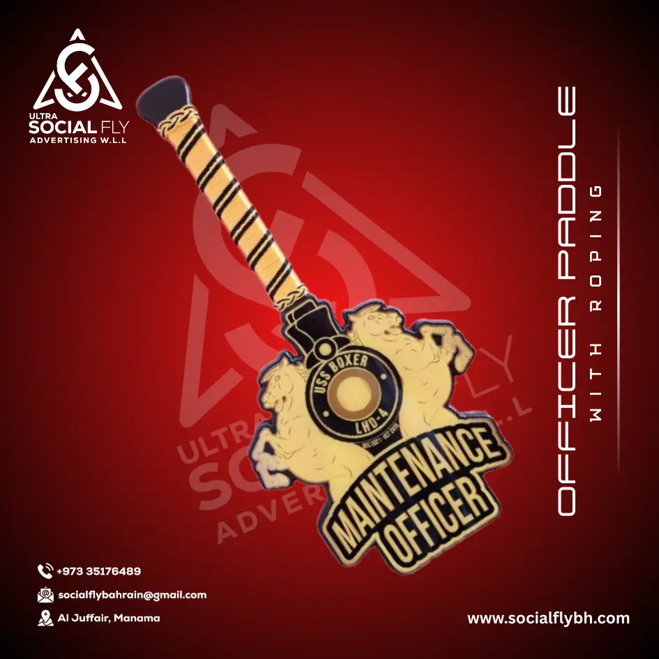 Maintananace Officer Paddle
