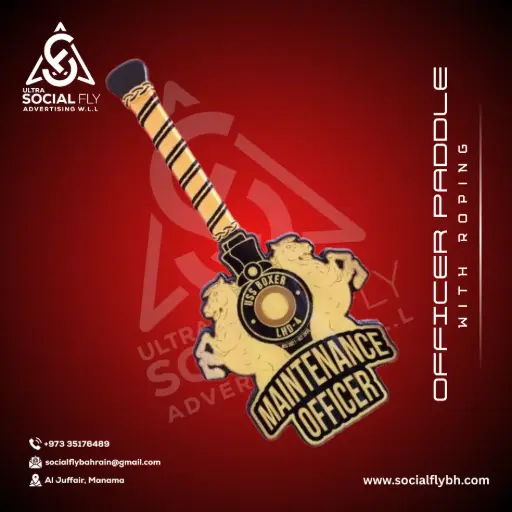 Maintananace Officer Paddle